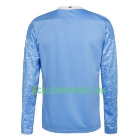 Manchester City Maglia Prima 2020/2021 Manica Lunga